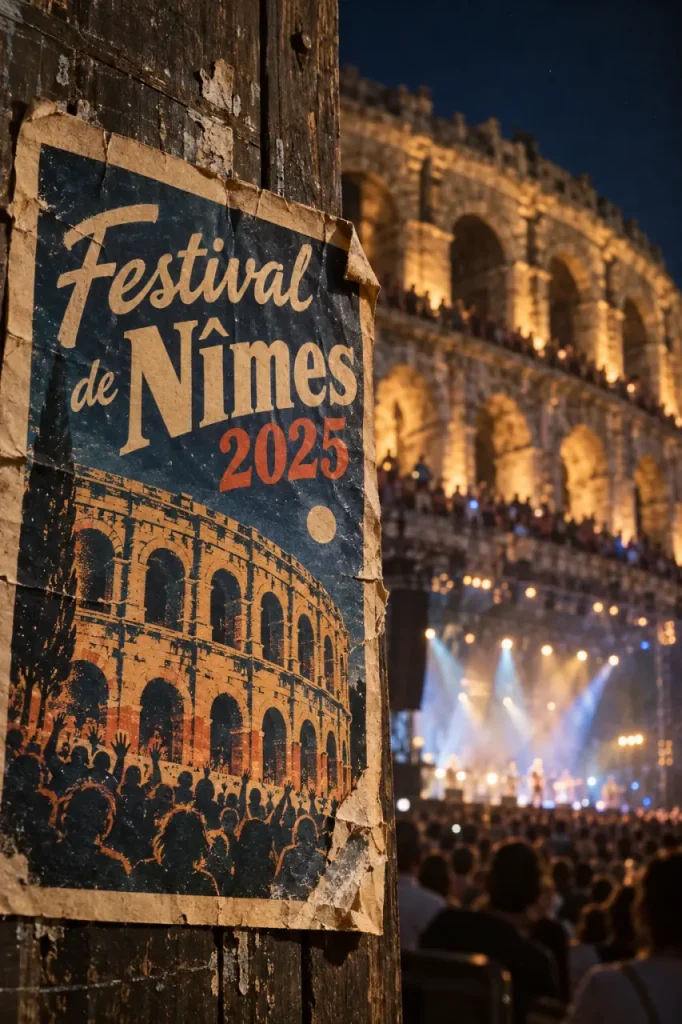 Arènes de Nîmes 2025 : 19 soirées du 22 juin au 24 juillet