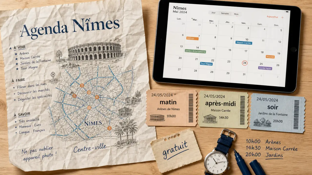 Événements nîmes aujourd’hui : horaires et tarifs, agenda et tickets