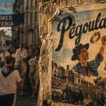 Feria de Nîmes 2025 programme Pégoulade en rue, affiche vintage