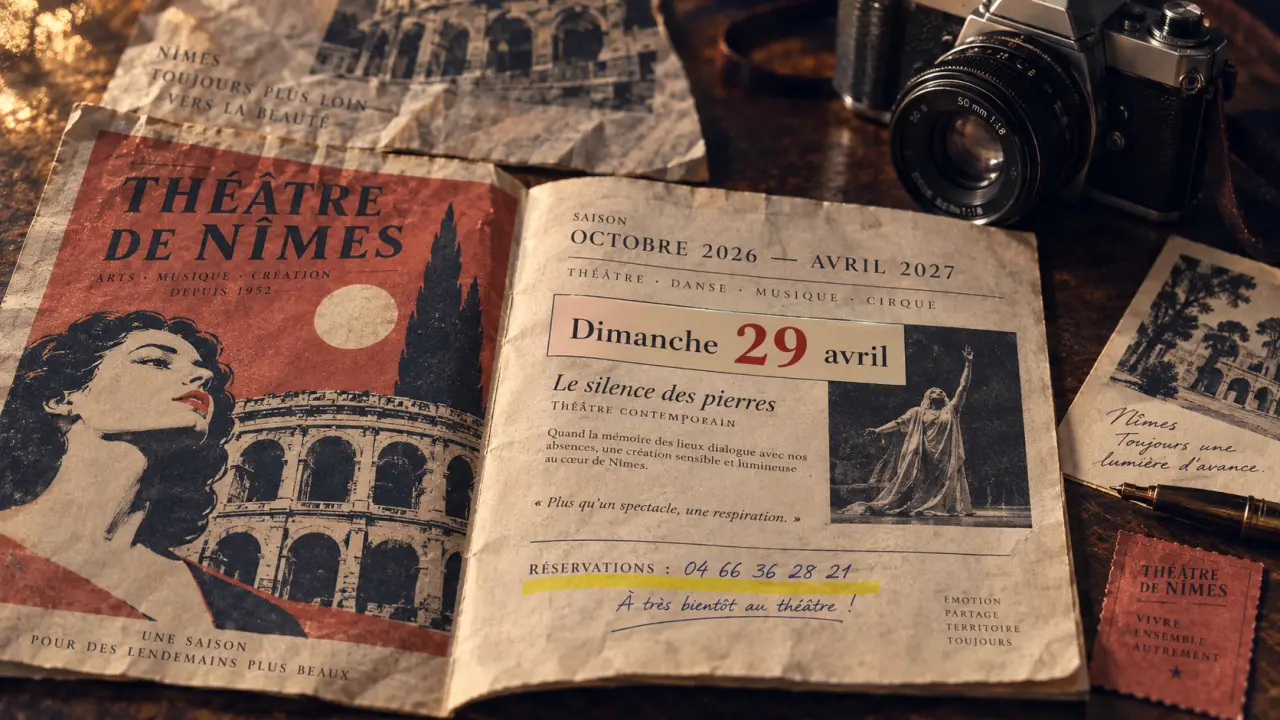 Théâtre de Nîmes événements à venir : saison 2026-2027