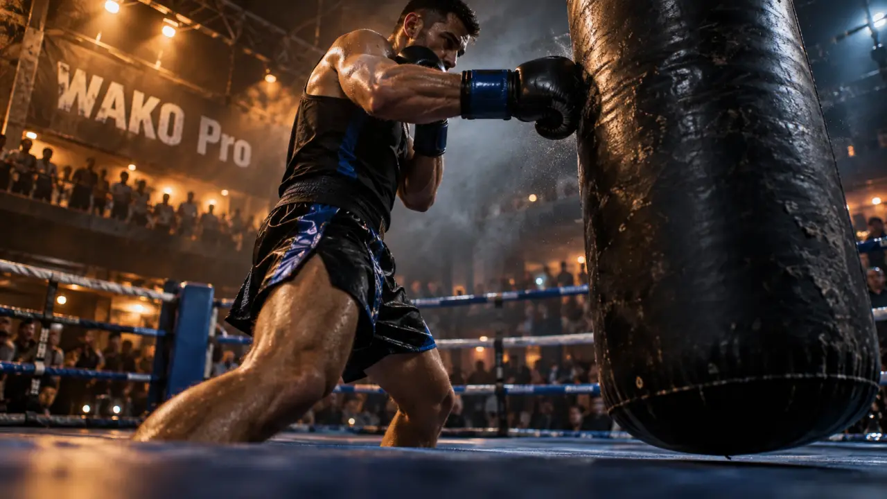 Anthony Velay champion du monde WAKO-Pro par intérim à Nîmes