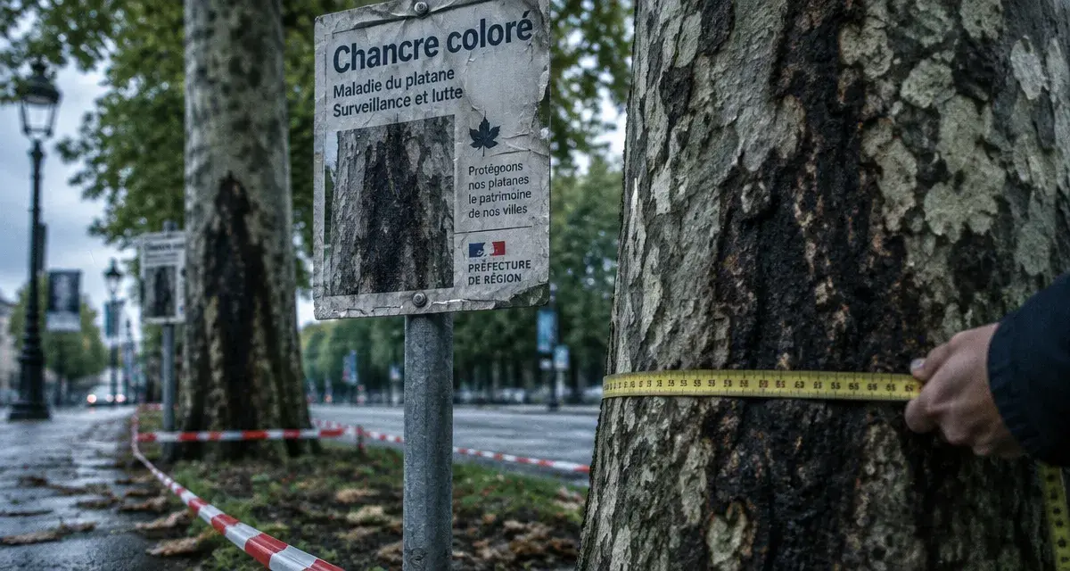 Chancre coloré : des platanes bientôt abattus boulevard Sergent-Triaire