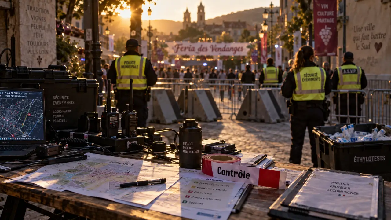 Feria des Vendanges : un dispositif de sécurité renforcé dès ce jeudi à Nîmes