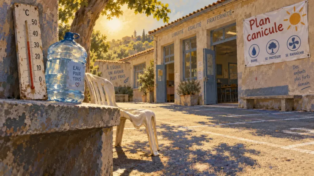 Canicule : la FCPE du Gard réclame un plan d’urgence pour les écoles