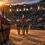 Aux arènes de Nîmes, le 2e REI a commémoré El-Moungar