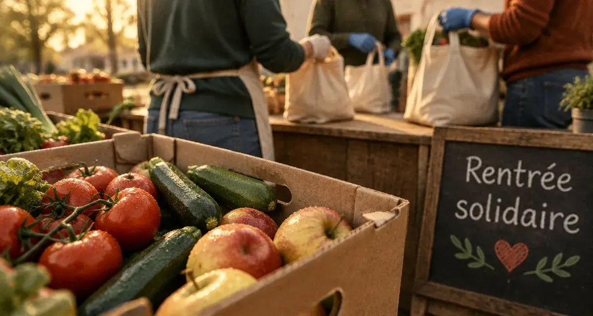 À Nîmes, la Banque alimentaire du Gard mobilisée pour la rentrée