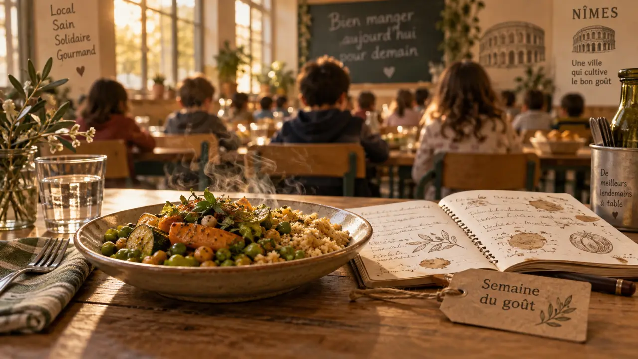 À Nîmes, quatre chefs signent les menus des cantines du 12 au 16 octobre