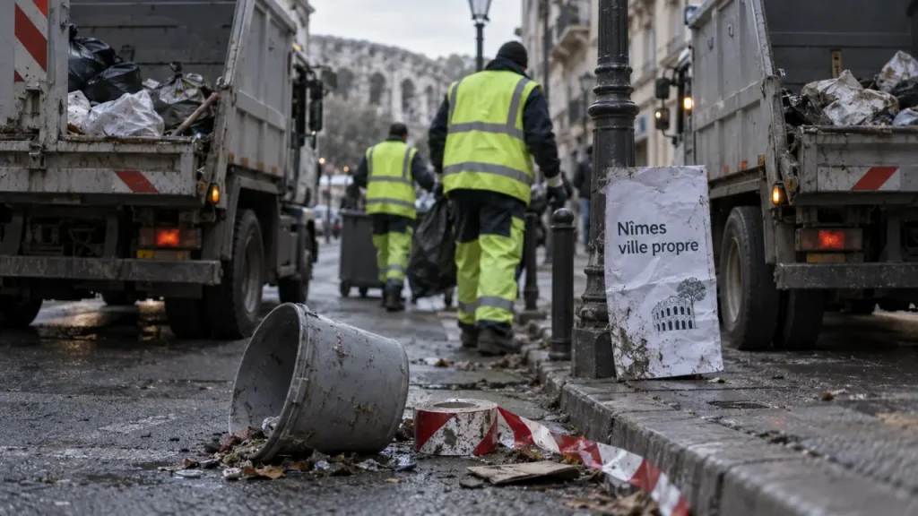 Deux camions dédiés aux dépôts sauvages déployés à Nîmes