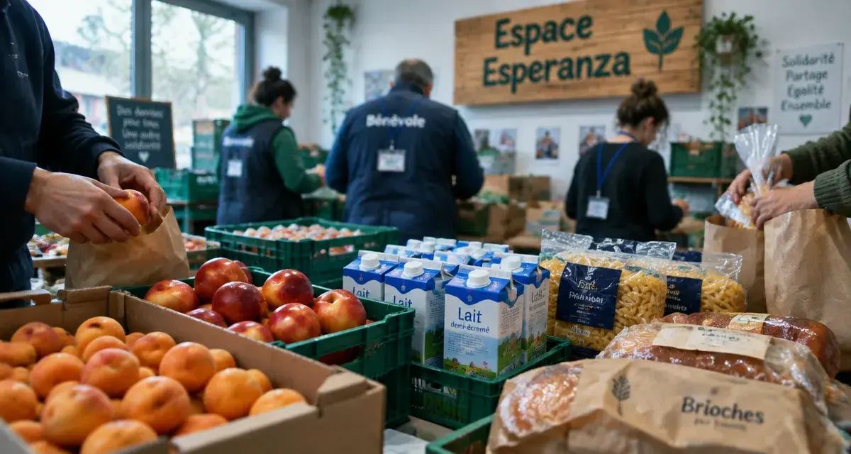 Nîmes : une nouvelle distribution alimentaire ce lundi à Espace Esperanza