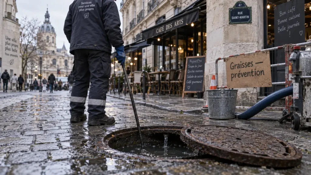 À Nîmes, les restaurateurs sensibilisés aux graisses dans les égouts