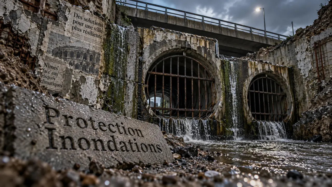 Inondations à Nîmes : des protections renforcées, mais encore des travaux à l’ouest