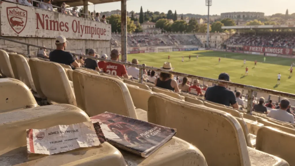 Nîmes Olympique : 12 % de spectateurs en moins aux Antonins