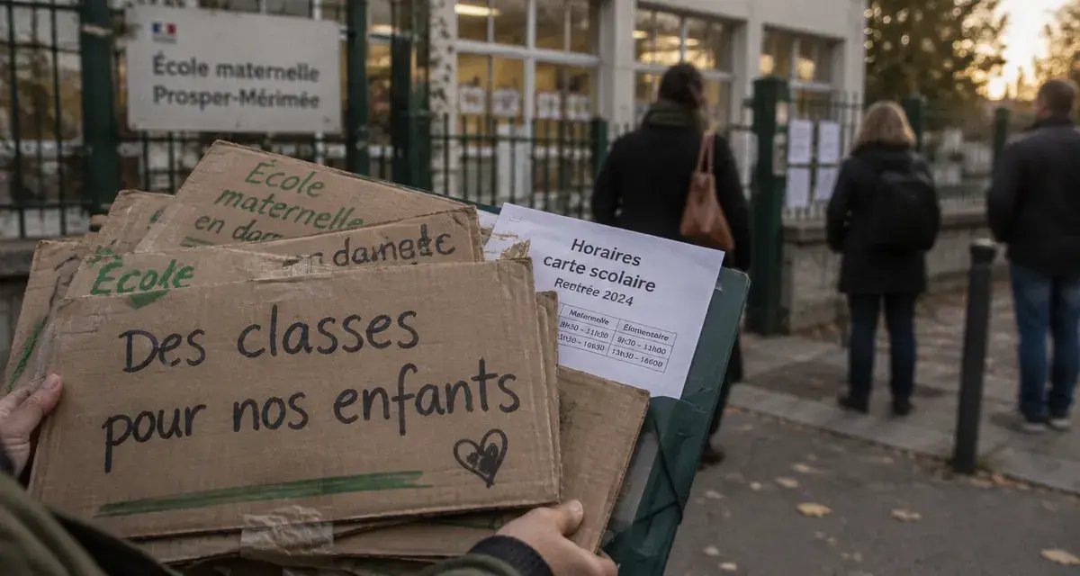 À Nîmes, une classe menacée à Prosper-Mérimée après la rentrée