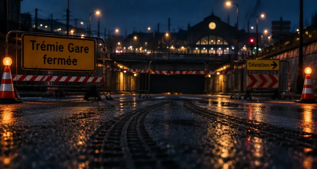 Nîmes : la trémie de la gare fermée dans la nuit de jeudi à vendredi