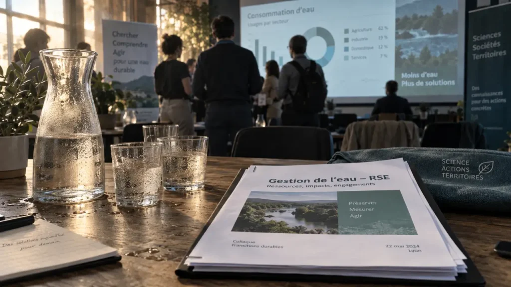 Nîmes : l'université réunit entreprises et chercheurs autour de la gestion de l'eau