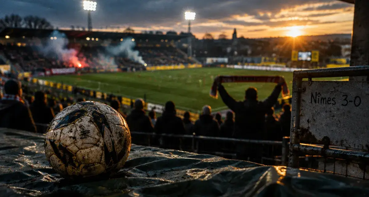 Nîmes s’impose 3-0 et partage la tête du National 1 C