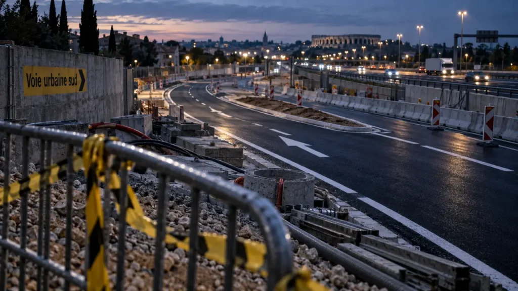 À Nîmes, la voie urbaine sud attendue d’ici la fin de l’année