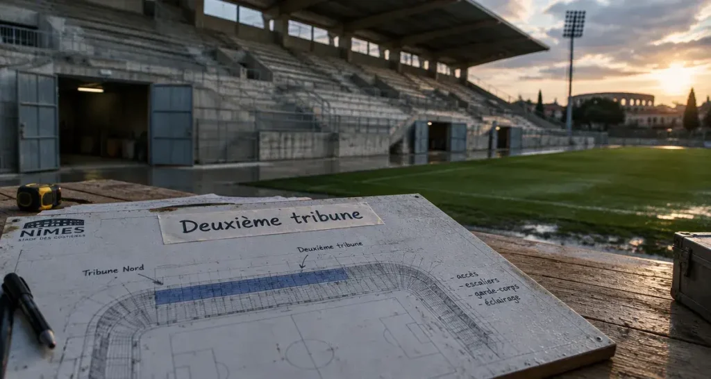 Le RCN réclame une deuxième tribune ou un autre stade à Nîmes