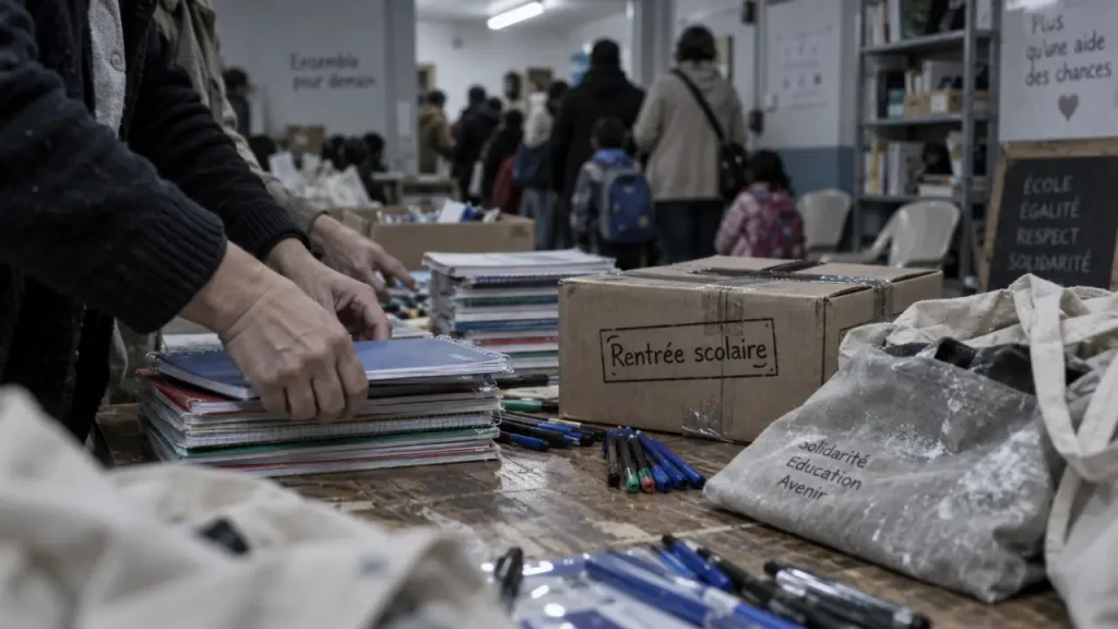Rentrée scolaire : le Secours populaire a aidé plus de 300 enfants dans le Gard
