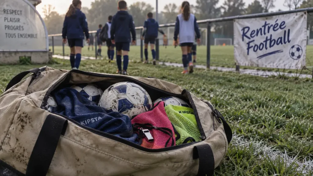 C'est la rentrée au club de football du Nîmes Lasallien
