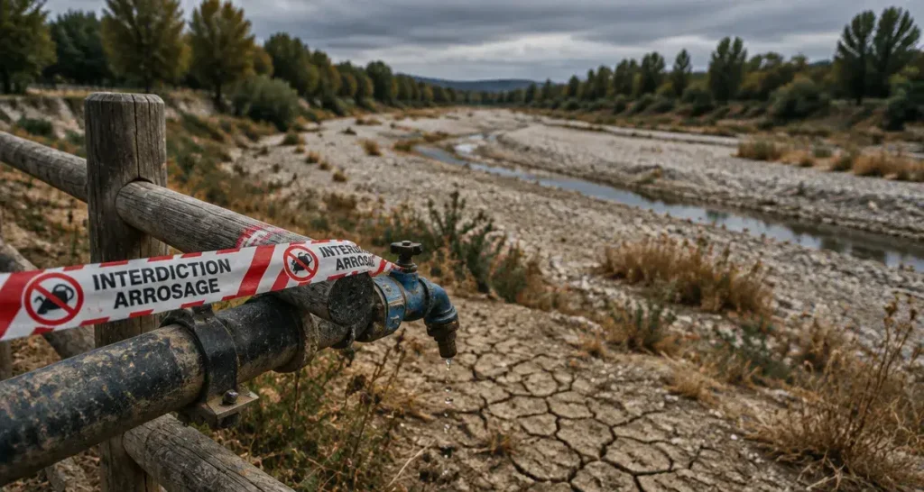 Sécheresse dans le Gard : nouvelles restrictions d’eau renforcées