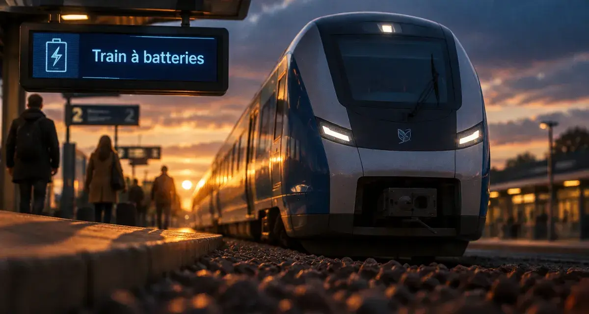 Un train à batteries lancé sur la ligne Nîmes-Vauvert