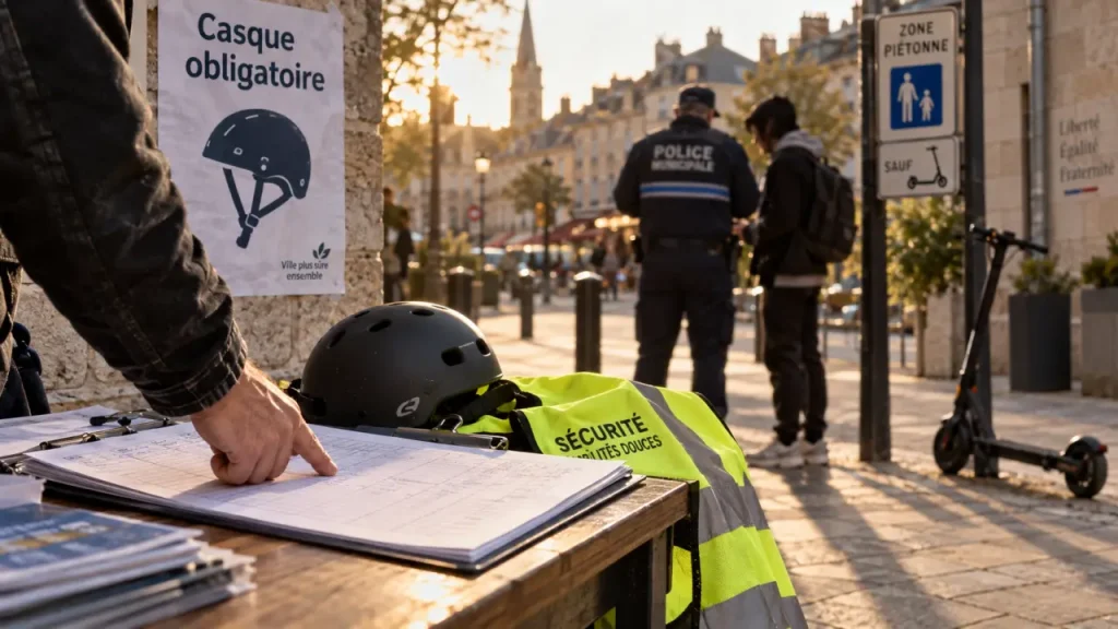 Trottinettes électriques : les premiers PV dressés à Nîmes cette semaine