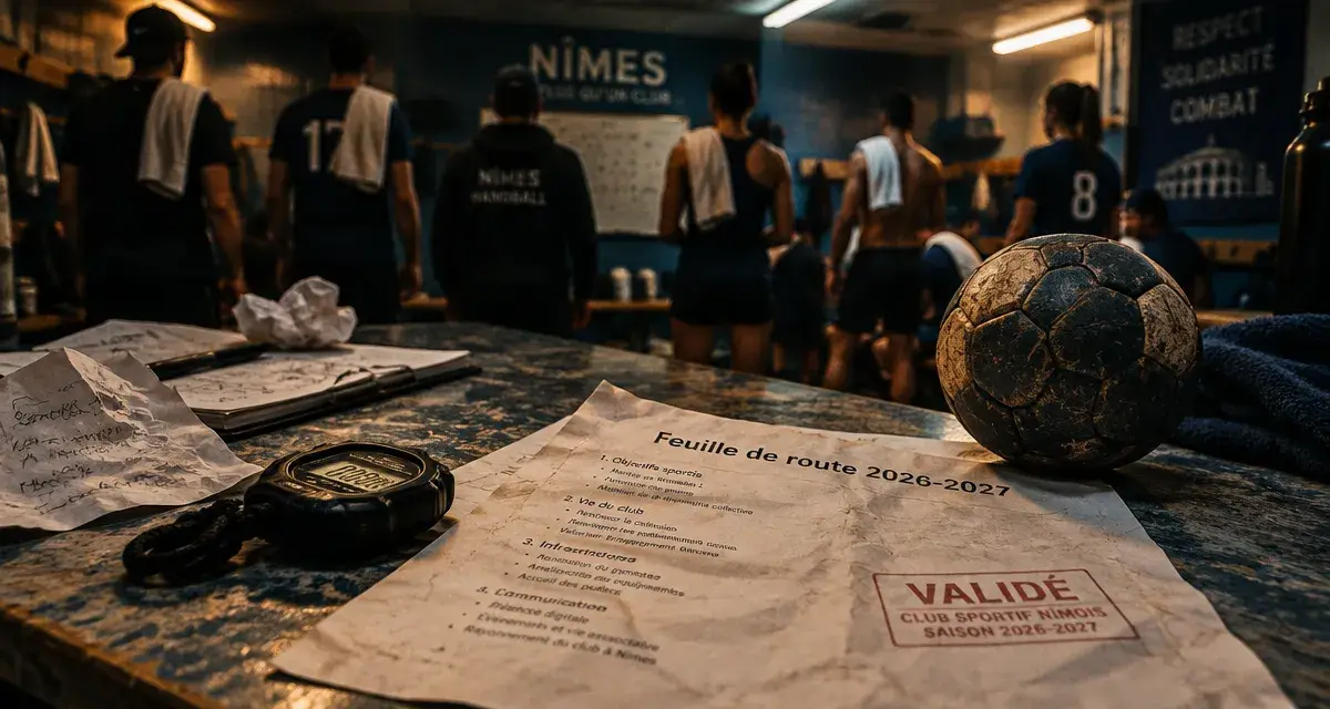 L’USAM Nîmes fixe ses objectifs avant la reprise