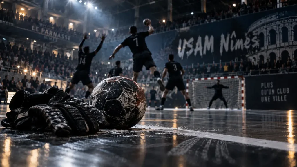 Handball : l’USAM Nîmes s’impose 27-25 contre Dunkerque au Parnasse
