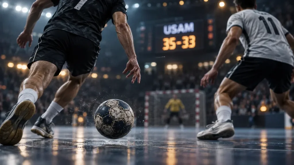 Handball : l’USAM Nîmes s’impose 35-33 face au Pays d’Aix au Parnasse