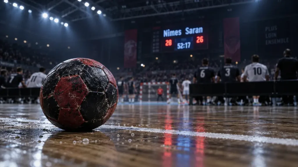 Handball : l'USAM Nîmes s'impose sur le fil face à Saran